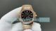 GR Factory Replica Patek Philippe Nautilus Roselend Blue Dial Quartz Diamond Ladies Watch (13)_th.jpg
